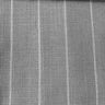 Lane Striped Linen Blend Fabric - Gray, Charcoal, Beige Horizontal Stripes, 55" Width (1 Yard)