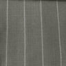 Lane Striped Linen Blend Fabric - Gray, Charcoal, Beige Horizontal Stripes, 55" Width (1 Yard)