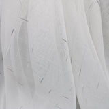 Lara Polyester Fabric - Light Weight Sheer, Metallic Specks, 118" Width (1 Yard)