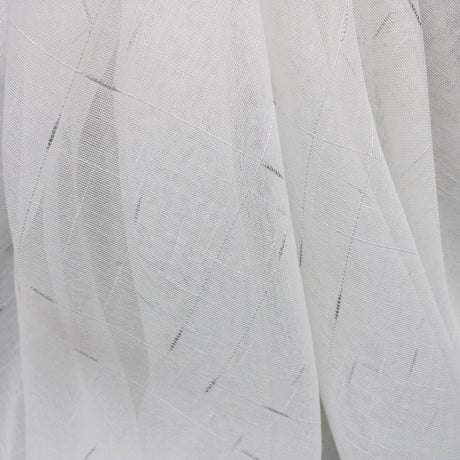 Lara Polyester Fabric - Light Weight Sheer, Metallic Specks, 118" Width (1 Yard)