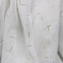Lara Polyester Fabric - Light Weight Sheer, Metallic Specks, 118" Width (1 Yard)