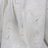 Lara Polyester Fabric - Light Weight Sheer, Metallic Specks, 118" Width (1 Yard)