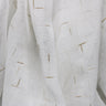 Lara Polyester Fabric - Light Weight Sheer, Metallic Specks, 118" Width (1 Yard)
