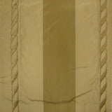 Lauder Silk Fabric - Twist Rope Embroidered Stripe, 54" Width (1 Yard)