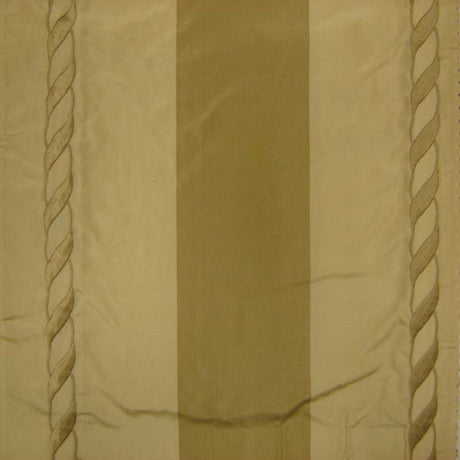 Lauder Silk Fabric - Twist Rope Embroidered Stripe, 54" Width (1 Yard)