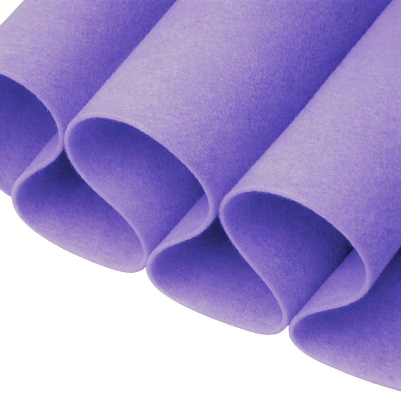 Acrylic Felt Fabric Lavender 1.6mm 72 Inch Wide