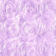 Rosette Satin Lavender Fabric,