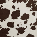 Velvet Upholstery Fabric Safari Cow Print