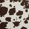 Velvet Upholstery Fabric Safari Cow Print