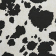 Velvet Upholstery Fabric Safari Cow Print