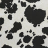 Velvet Upholstery Fabric Safari Cow Print