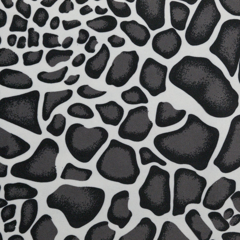 Velvet Giraffe Print Upholstery Fabric by the Yard
