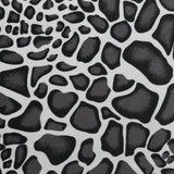 Velvet Giraffe Print Upholstery Fabric by the Yard
