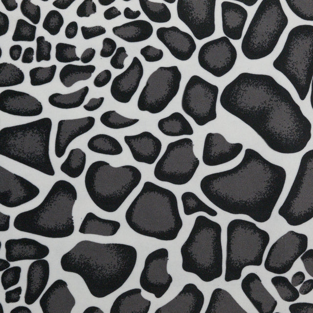 Velvet Giraffe Print Upholstery Fabric by the Yard