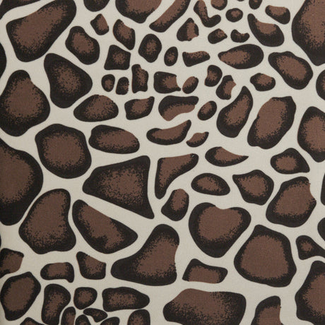 Velvet Giraffe Print Upholstery Fabric by the Yard