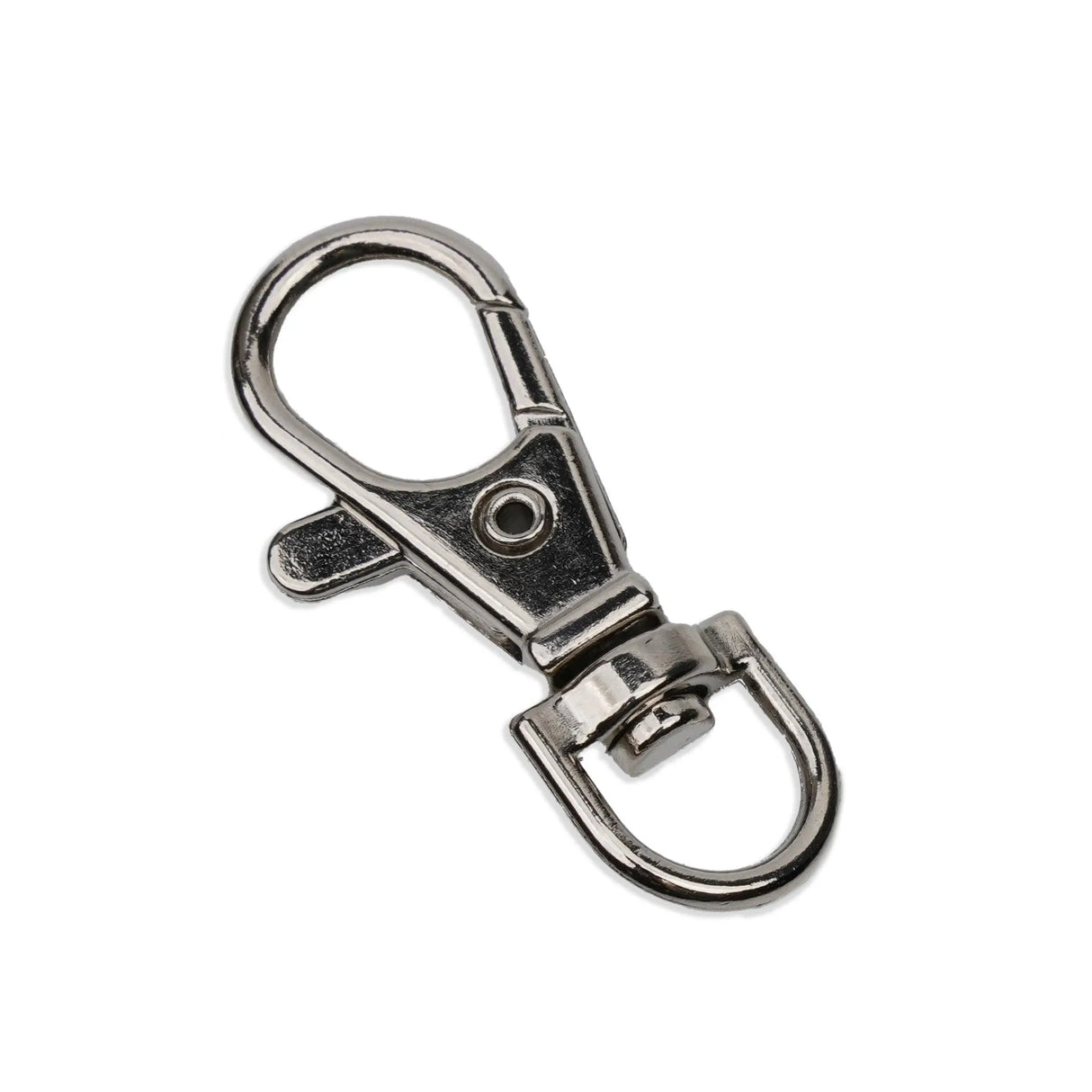 Lobster Clasp & Swivel Ring - Silver (10 per Bag - 1.5")