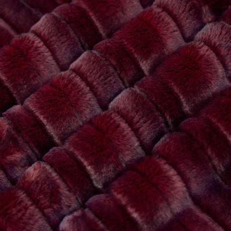 Luxe Cuddle Glazed Vienna Fabric Cherry Cola