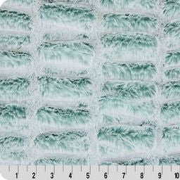 Jade Mist Luxe Cuddle Iced Milan Fabric