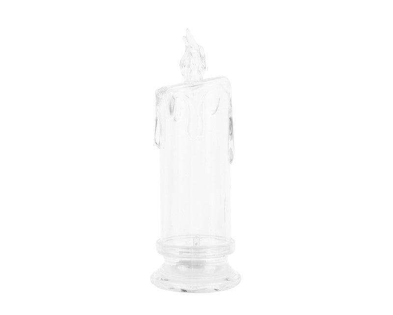 Blank Light Up LED Religious Candle 7.25 Inch DIY Custom Decoration Set of 1