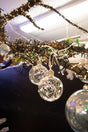 LED String Lights with Clear Balls - 4” Orbs