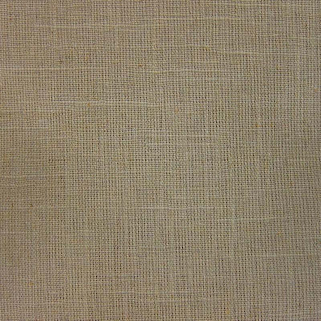 Leeds Linen Blend Fabric - Solid Black, 57" Width (1 Yard)