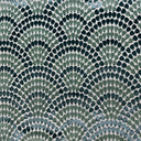 Lennix Cut Velvet Fabric - Scallop Multi-Colored, 55" Width (1 Yard)
