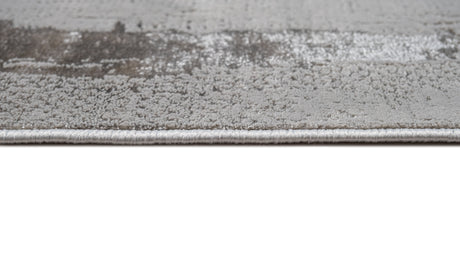 LEON 3201 Polyester Viscose Area Rug - Beige, Machine Loom, Made In Turkey, 9' 8" X 13' (1 Rug)