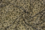 Stretch Glimmer Knit Polyester Spandex Fabric - Metallic Glitter Knit, 56" Width (1 Yard)