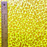 Leopard Reflective Stretch Nylon Spandex Fabric - Leopard Spot Design, Black, 58/60" Width
