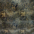 Leopard Skin Dark Anti Pill Fleece Fabric,
