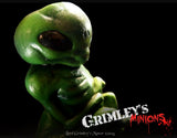 White and Red and Green Alien - Embryo Jar Set