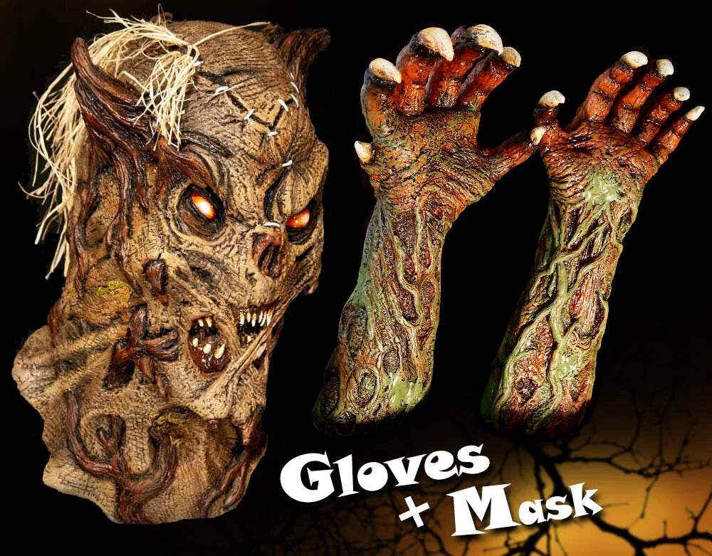 The Boor Tree Scarecrow Combo - Gloves &amp; Mask