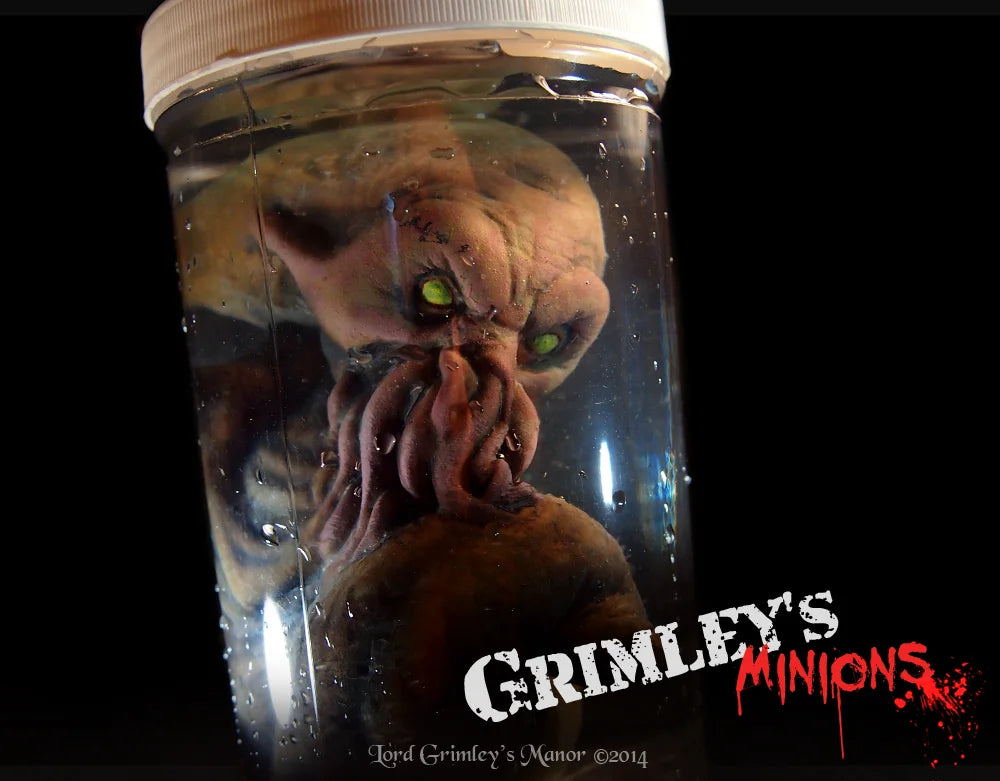 Combo - White Cthulhu and Original Cthulhu - Embryo Jar