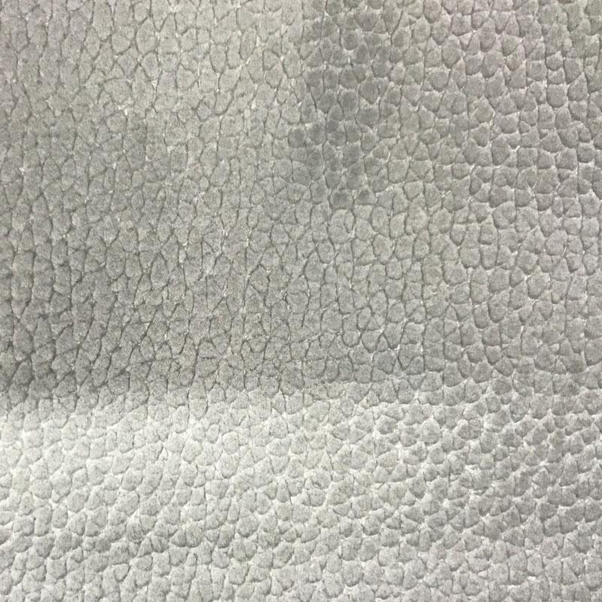 Liam Shiny Animal Skin Cut Velvet Fabric - Beige, 56" Width (1 Yard)