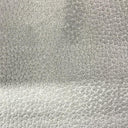 Liam Shiny Animal Skin Cut Velvet Fabric - Beige, 56" Width (1 Yard)