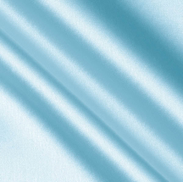Light Blue Crepe Back Satin Fabric,