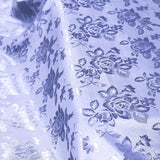 Floral Jacquard Satin Fabric - Floral Woven Brocade, 60" Width