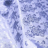 Floral Jacquard Satin Fabric - Floral Woven Brocade, 60" Width
