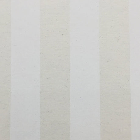 Lily Cotton Polyester Jacquard Fabric - Embossed Striped, Natural/Washed, 60" Width (1 Yard)