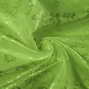 Floral Jacquard Satin Fabric - Floral Woven Brocade, 60" Width