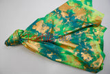 Tie Dye Hologram Spandex Fabric - Vibrant Multicolor Tie Dye, 58/60" Width (1 Yard)
