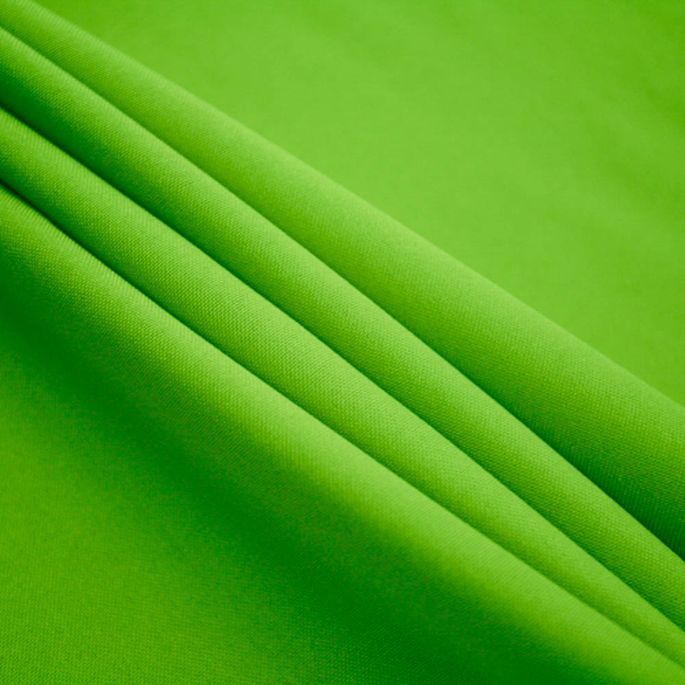 Lime Polyester Poplin (60″) Fabric