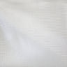 Lisa Fabric Polyester Sheer Fabric - Textured Solid Metallic White, 110" Width (1 Yard)