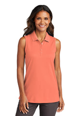 Port Authority® Women's Dry Zone® UV Micro-Mesh Sleeveless Polo