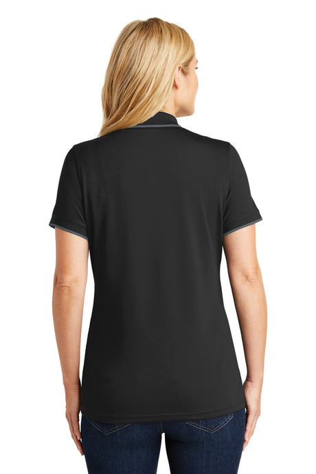 Port Authority® Women's Dry Zone® UV Micro-Mesh Tipped Polo