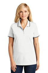 Port Authority® Women's Dry Zone® UV Micro-Mesh Tipped Polo