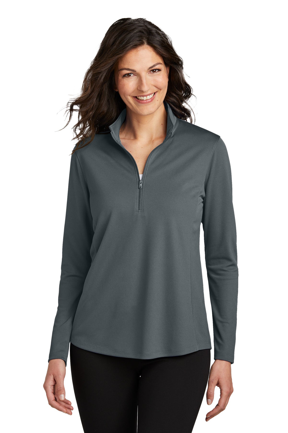 Port Authority® Women's Dry Zone® UV Micro-Mesh 1/4-Zip