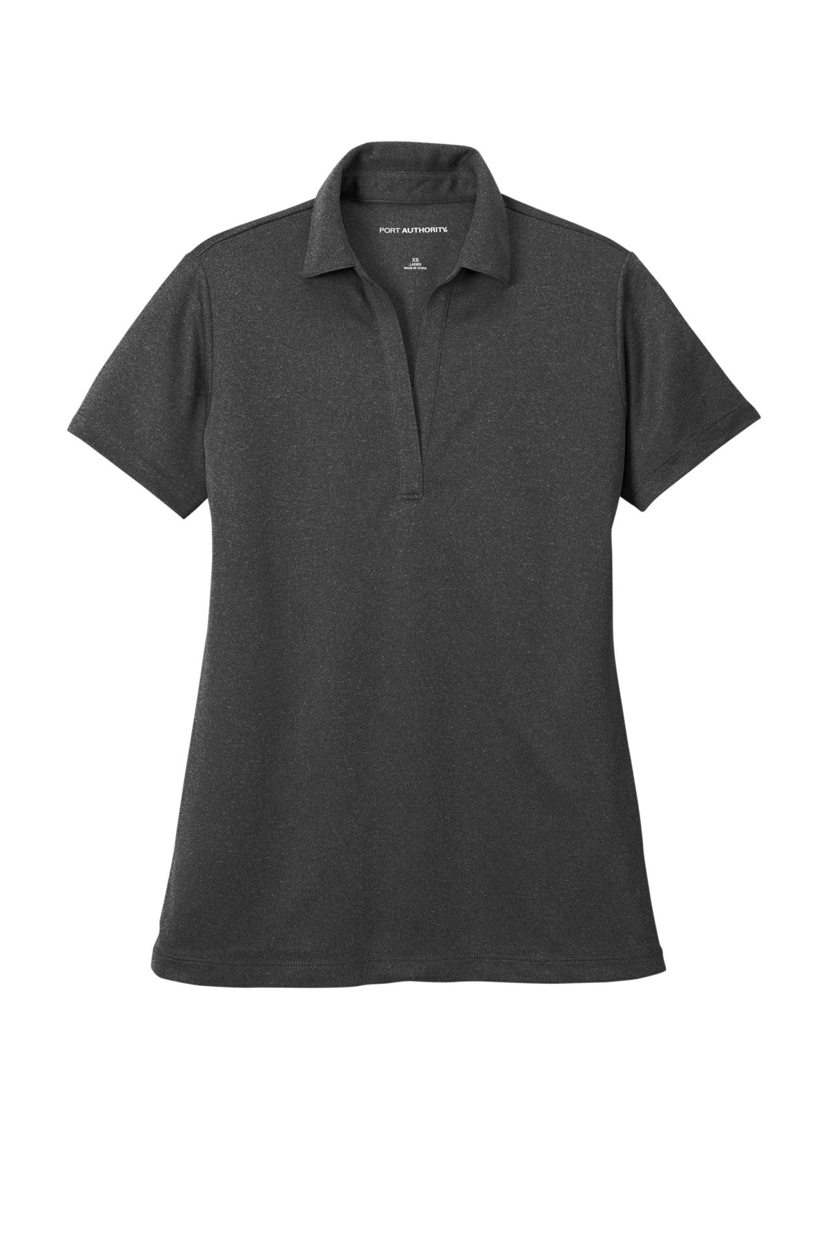 Port Authority ® Women's Heathered Silk Touch ™ Performance Polo