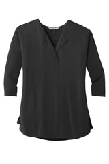 Port Authority® Women's Concept 3/4-Sleeve Soft Split Neck Top