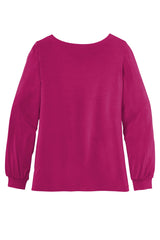 Port Authority ® Women's Luxe Knit Jewel Neck Top